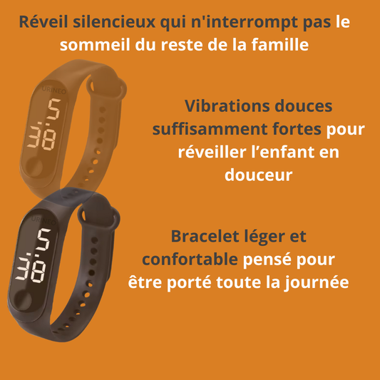 Montre Vibrante Enfant – Le Réveil Doux et Silencieux
